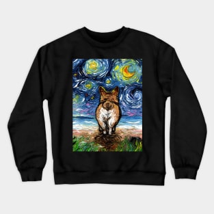 Beach Nights - Corgi Crewneck Sweatshirt